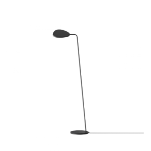 Muuto leaf floor lamp black