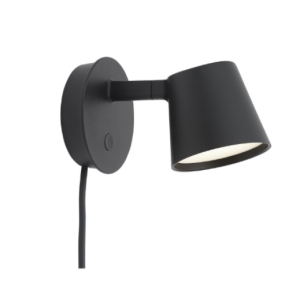 Muuto Tip Wall Lamp Black